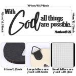 Christian Bible Verses Wall Art - "All Things Are Possible