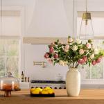 Large Rustic Ceramic Flower Vase for Home Decor