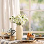 Large Rustic Ceramic Flower Vase for Home Decor