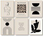 Abstract Matisse Women Body Line Art Prints