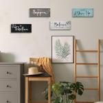4-Pc Rustic Motivational Wall Decor Set
