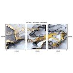 Black and White Abstract Wall Art Set of 3