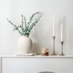 Rustic Boho Ceramic Flower Vase for Home Decor