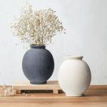 Rustic Boho Ceramic Flower Vase for Home Decor