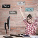 4-Pc Rustic Motivational Wall Decor Set