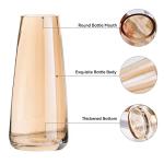 Ekirlin Modern Iridescent Glass Flower Vase