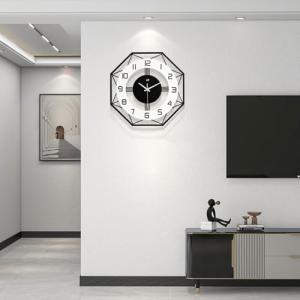 Large Modern Silent Wall Clock for Home Decor
