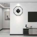 Large Modern Silent Wall Clock for Home Decor
