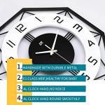 Large Modern Silent Wall Clock for Home Decor