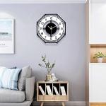 Large Modern Silent Wall Clock for Home Decor