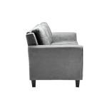 Grayson Dark Grey Micro-Fabric Sofa