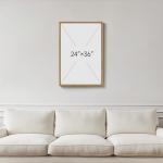 Boho Abstract Floral Wall Art Canvas Print