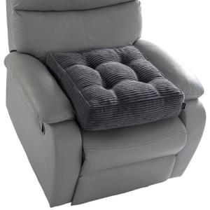 Tufted Corduroy Recliner Seat Cushion for Comfort