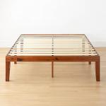 Mellow Naturalista 16" Solid Wood Bed, Cherry