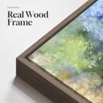 Colorful Forest Vertical Canvas Wall Art, 20x40 In