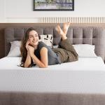 Novilla 14" Queen Memory Foam Mattress with Cover