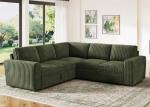 HONBAY Modular L-Shaped Sleeper Sofa with Storage