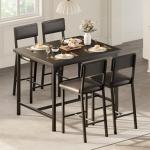 Idealhouse 5-Piece Counter Height Dining Set