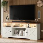 Farmhouse TV Stand for 65 Inch TV with Storage