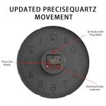 Green and Gold 8-Inch Silent Wall Clock