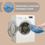 Large Blue Meditation Floor Pillow - 2 Sets