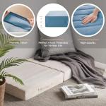 Large Blue Meditation Floor Pillow - 2 Sets