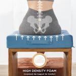 Large Blue Meditation Floor Pillow - 2 Sets