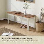 Farmhouse 6-Piece Dining Table Set in Walnut