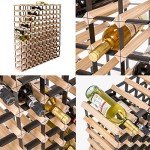 Timber Wine Rack for 120 Bottles