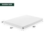 Zinus 6 Inch Queen Cooling Memory Foam Mattress