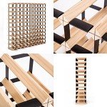 Timber Wine Rack for 120 Bottles