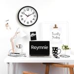 Silent Modern 35.6 cm Wall Clock for Any Room