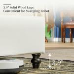 Queen Velvet Upholstered Low Profile Bed Frame