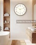 ComfyTune 14-Inch Vintage Silent Wall Clock