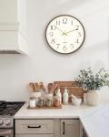 ComfyTune 14-Inch Vintage Silent Wall Clock