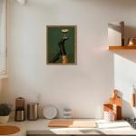 Espresso Martini Vintage Wall Art Print 12x16