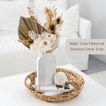 Black and White Modern Vase Set for Flowers