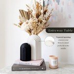 Black and White Modern Vase Set for Flowers