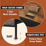 6-Drawer Rustic Dresser for Bedroom and TV