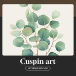 Sage Green Botanical Wall Art Set of 4