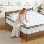 Laccard 10-Inch Medium Firm Queen Mattress