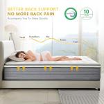 12-Inch Medium Firm Queen Mattress with Pocket Springs