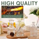 20 Mini Vintage Glass Bud Vases for Flowers