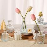 20 Mini Vintage Glass Bud Vases for Flowers