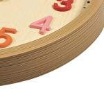 Foxtop Colorful Silent Kids Wall Clock 12 Inch