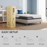 Medium King Memory Foam Mattress for Cool Sleep