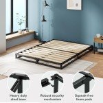 Zinus Joseph 15cm Queen Metal Bed Frame