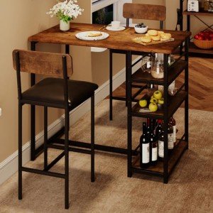 Counter Height Dining Table Set for 2