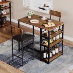 Counter Height Dining Table Set for 2