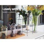 Elegant White Console Table with 3 Drawers